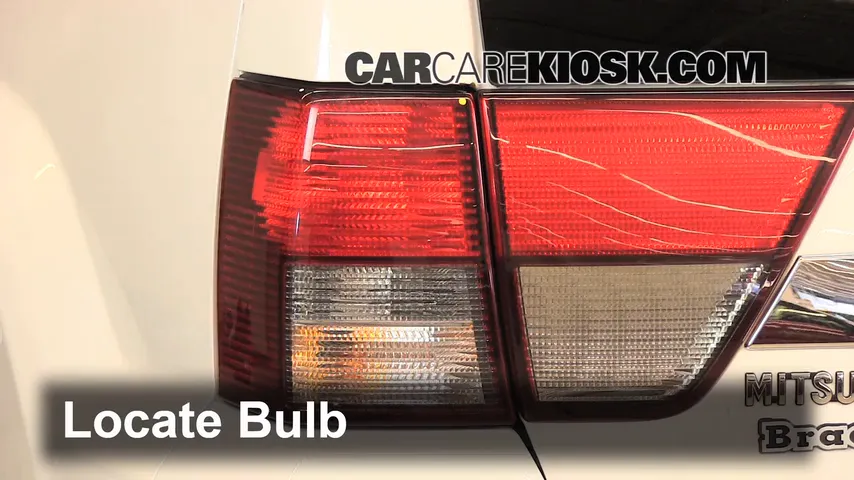 2011 Mitsubishi Endeavor LS 3.8L V6 Lights Brake Light (replace bulb)